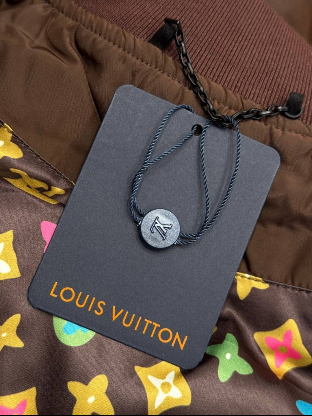 LV x Tyler The Creater Embroidered Varsity Jacket